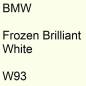 Preview: BMW, Frozen Brilliant White, W93.